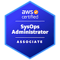 AWS Certifed SysOps Associate Badge